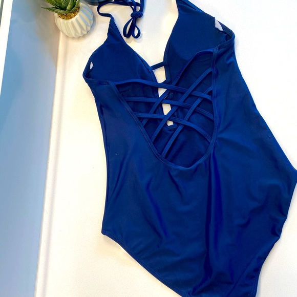 Royal Blue One Piece - Picture 2 of 4